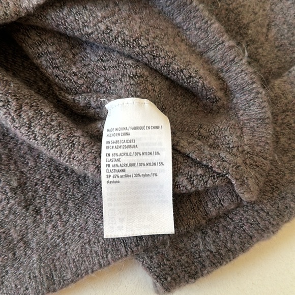 American Eagle womens small sweater Criss Cross Neckline bell sleeve Size S - Picture 5 of 5